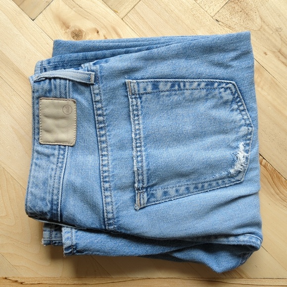 AG Tomas High Waisted Baggy Straight Leg Jean - Picture 3 of 10